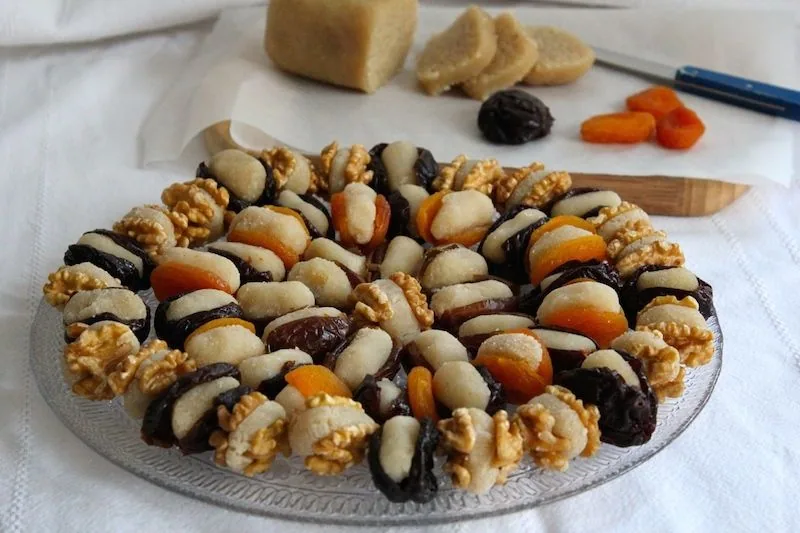 Pâte d'amande maison sans œuf et naturellement sans gluten