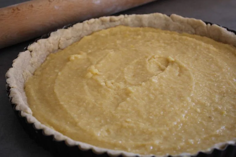 Tarte aux nectarines et pêches blanches sans gluten