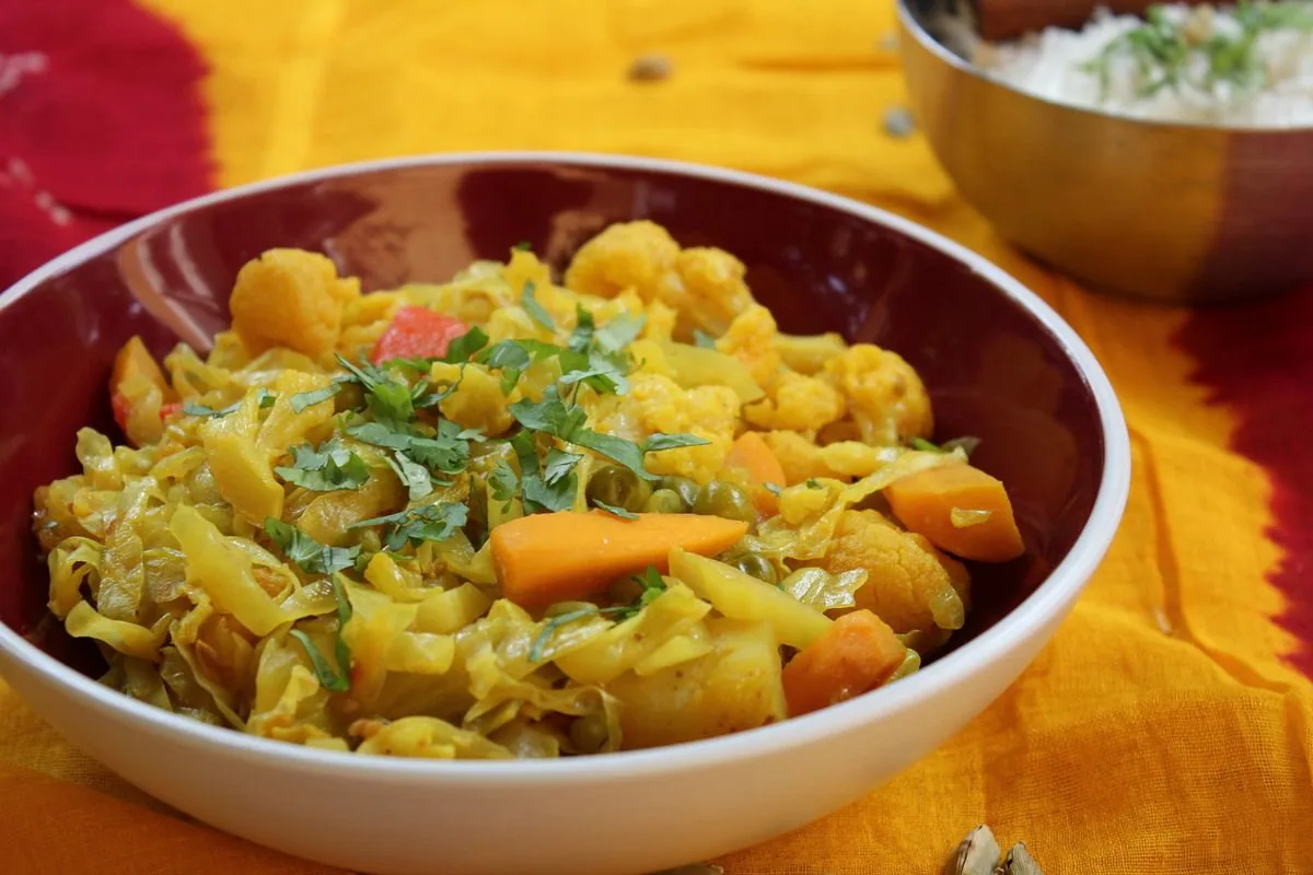 Mix vegetable ou mélange de légumes à l'indienne
