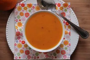 Velouté de courge, carottes, pommes de terre au cumin-naturellement sans gluten