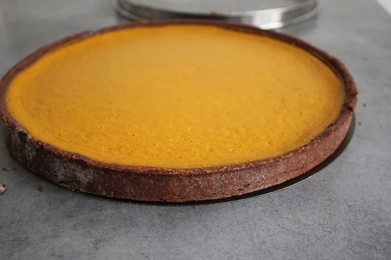 Tarte à la citrouille aux épices ou Pumpki Pie sans gluten