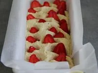 cake vanille fraises