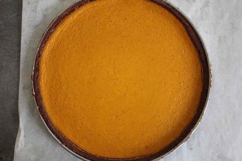 Tarte à la citrouille aux épices ou Pumpki Pie sans gluten