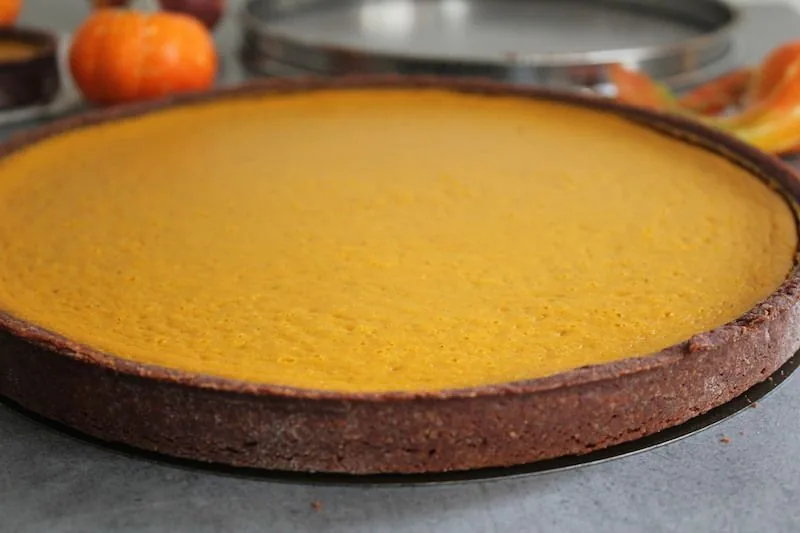 Tarte à la citrouille aux épices ou Pumpki Pie sans gluten