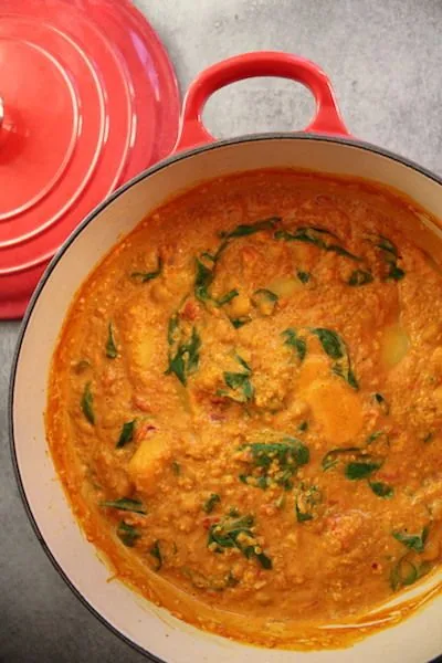 Le curry quinoa-pois chiches à la façon Deliciously Ella sans gluten
