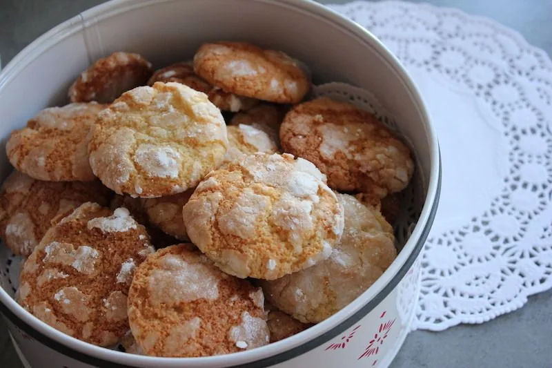 Biscuits aux amandes : Ghriyba
