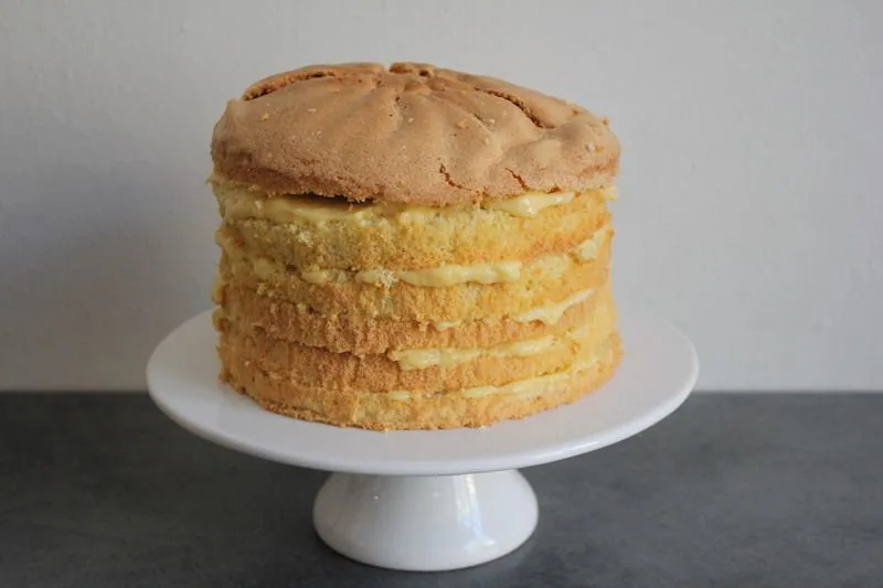 Layer cake aux citrons de Nice sans gluten et sans lactose