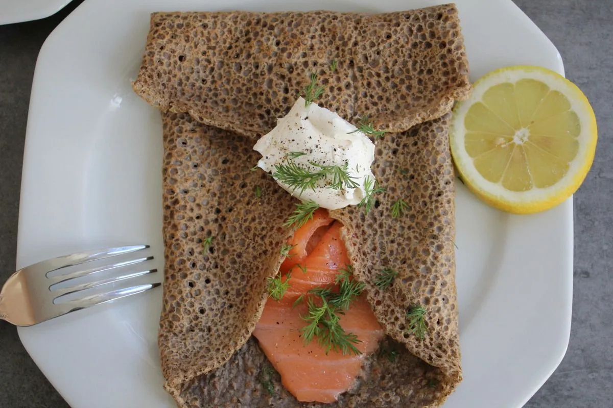 Galettes de sarrasin et crêpes à la farine de riz sans gluten