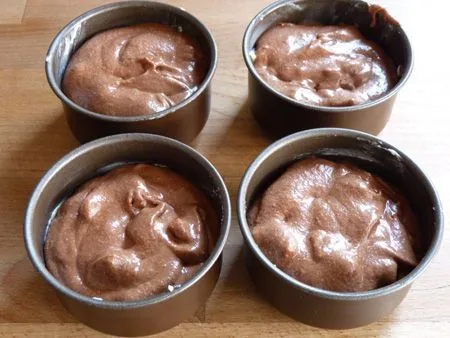 Mi-cuit choco-poire... sans gluten