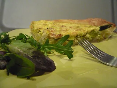 Quiche aux poireaux