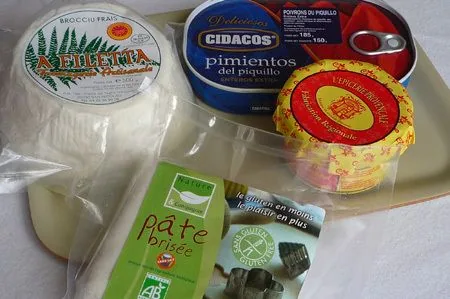 Quiche au bruccio de Pascale Weeks sans gluten