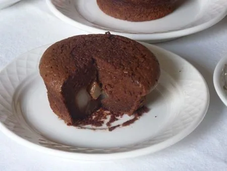 Mi-cuit choco-poire... sans gluten