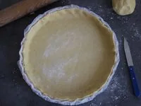 Tarte aux pousses d'épinards et à la féta de F. Jules sans gluten