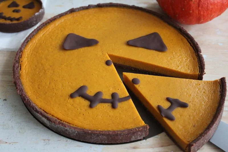 Tarte à la citrouille aux épices ou Pumpki Pie sans gluten
